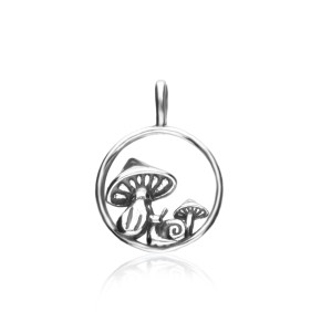 Pandantiv argint cu ciupercute DiAmanti AP24542RH-AS (Argint 925‰ 1,8 g.)
